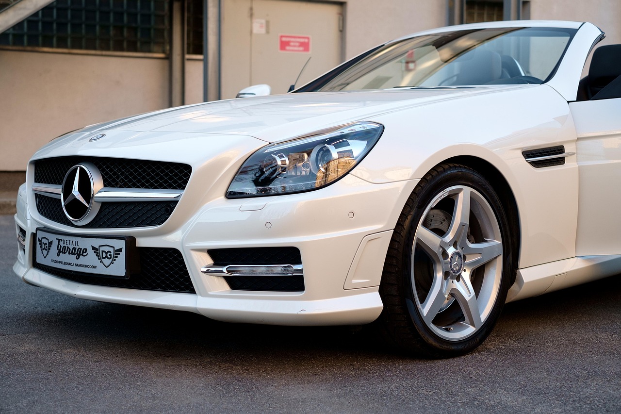 Mobil, Mercedes, Slk, Mengangkut, Desain